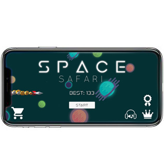 Space Safari mockup